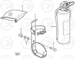 33434 Emergency equipment A30D S/N 12001 - S/N 73000 - BRA, Volvo Construction Equipment