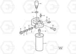 33152 Fuel filter A30D S/N 12001 - S/N 73000 - BRA, Volvo Construction Equipment