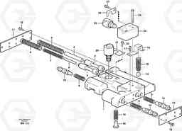 19288 Main pressure valve A30D S/N -11999, - 60093 USA S/N-72999 BRAZIL, Volvo Construction Equipment