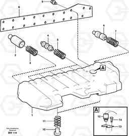 19290 Modulated valve A30D S/N -11999, - 60093 USA S/N-72999 BRAZIL, Volvo Construction Equipment