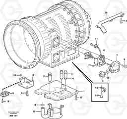 17912 Control system with fitting parts A30D S/N -11999, - 60093 USA S/N-72999 BRAZIL, Volvo Construction Equipment