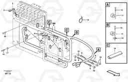 72390 Cable harness, electrical distribution unit A30D S/N -11999, - 60093 USA S/N-72999 BRAZIL, Volvo Construction Equipment