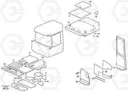 23612 Upholstery and insulation, floor, door and roof A30D S/N -11999, - 60093 USA S/N-72999 BRAZIL, Volvo Construction Equipment