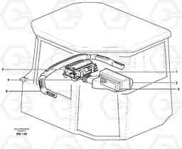 23613 Air distribution A30D S/N -11999, - 60093 USA S/N-72999 BRAZIL, Volvo Construction Equipment