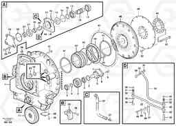 50663 Pump drive A25D S/N -12999, - 61118 USA, Volvo Construction Equipment