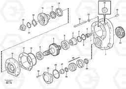 104770 Final drive A30D S/N -11999, - 60093 USA S/N-72999 BRAZIL, Volvo Construction Equipment