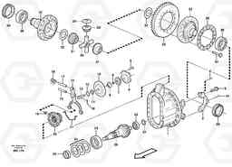196 Final drive A30D S/N 12001 - S/N 73000 - BRA, Volvo Construction Equipment