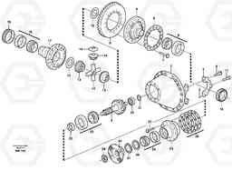 13628 Final drive A30D S/N -11999, - 60093 USA S/N-72999 BRAZIL, Volvo Construction Equipment