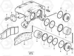 20440 Disc brake A30D S/N -11999, - 60093 USA S/N-72999 BRAZIL, Volvo Construction Equipment