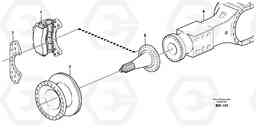 20441 Front wheel brake A30D S/N -11999, - 60093 USA S/N-72999 BRAZIL, Volvo Construction Equipment