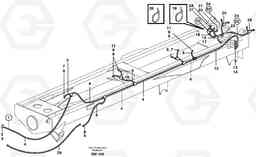 18153 Cable harnesses, rear A30D S/N -11999, - 60093 USA S/N-72999 BRAZIL, Volvo Construction Equipment