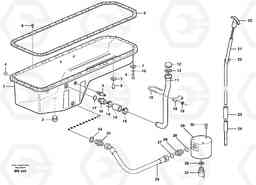 70972 Oil sump A30D S/N -11999, - 60093 USA S/N-72999 BRAZIL, Volvo Construction Equipment