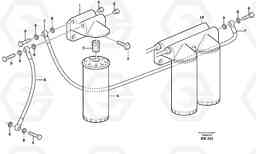 15784 Oil filter by pass A30D S/N -11999, - 60093 USA S/N-72999 BRAZIL, Volvo Construction Equipment