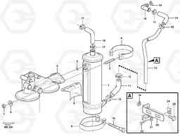 69470 Oil cooler with hoses A30D S/N -11999, - 60093 USA S/N-72999 BRAZIL, Volvo Construction Equipment