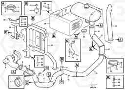 26204 Exhaust system, silencer A30D S/N -11999, - 60093 USA S/N-72999 BRAZIL, Volvo Construction Equipment