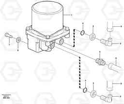 10738 Receiver drier A25D S/N -12999, - 61118 USA, Volvo Construction Equipment