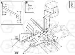 65414 Cable harnesses, front A25D S/N -12999, - 61118 USA, Volvo Construction Equipment