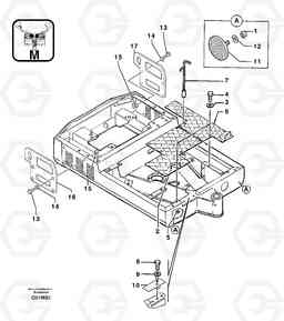 25651 Platform EC14 TYPE 246, 271, Volvo Construction Equipment