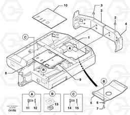 7133 Platform EC50VV TYPE 247, Volvo Construction Equipment