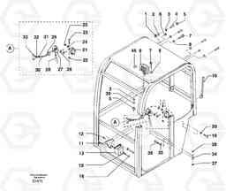 30203 Cab : accessories EW50VV TYPE 256, Volvo Construction Equipment