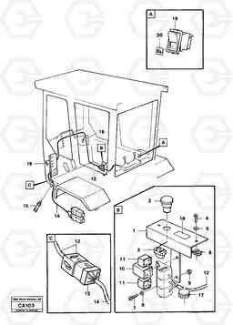 49093 Automatic working brake electrical equipment 6300 6300, Volvo Construction Equipment