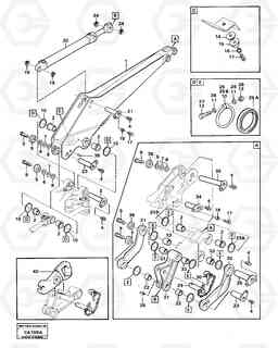 32756 Excavator dipperstick withlateral angle 6300 6300, Volvo Construction Equipment