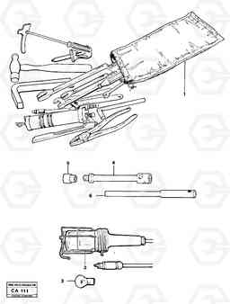 52138 Tools 6300 6300, Volvo Construction Equipment