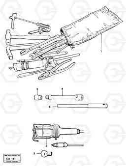 52138 Tools 6300 6300, Volvo Construction Equipment