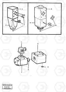 13296 Magnet valve 6300 6300, Volvo Construction Equipment