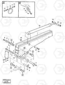 32754 Excavator arm extending inner arm 6300 6300, Volvo Construction Equipment