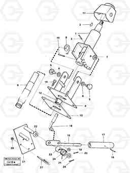 12727 Adjustable steering wheel 6300 6300, Volvo Construction Equipment