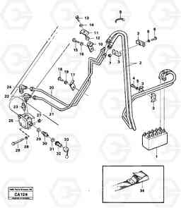 2146 Hydraulic system loader double act.hydr.outlet 6300 6300, Volvo Construction Equipment