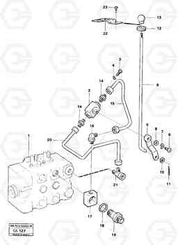 26304 Single-act. lift functionwith mechanical digging levers. 6300 6300, Volvo Construction Equipment