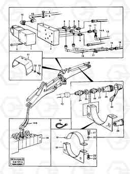 9 Hyd.func. Dvg2-mr for excav. with hyd. tool lock. 6300 6300, Volvo Construction Equipment