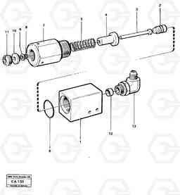 16259 Pressure monitor 6300 6300, Volvo Construction Equipment