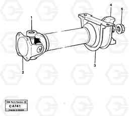 20321 Propeller shaft 6300 6300, Volvo Construction Equipment