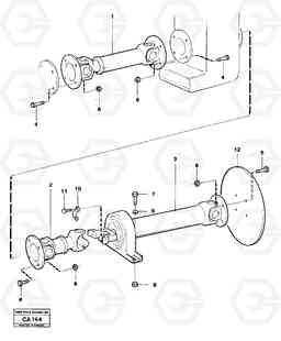 20320 Power shafts 6300 6300, Volvo Construction Equipment