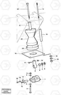 33589 Oscillation damping 6300 6300, Volvo Construction Equipment