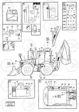 1894 Sign plates and decals 6300 6300, Volvo Construction Equipment