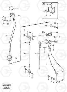 17347 Loader controls 6300 6300, Volvo Construction Equipment