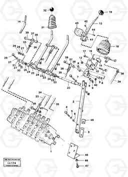 3377 Excavator controls 6300 6300, Volvo Construction Equipment