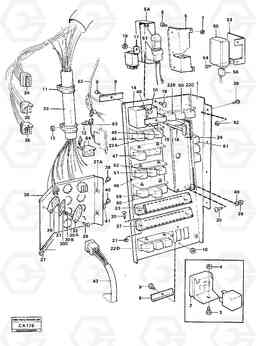 79891 Electrical distribution box 6300 6300, Volvo Construction Equipment