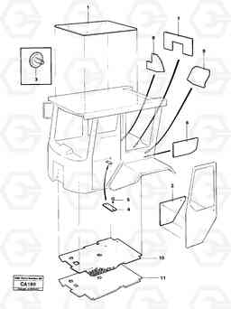 12976 Insulating matting 6300 6300, Volvo Construction Equipment