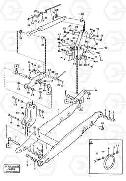 4393 Lifting framework 6300 6300, Volvo Construction Equipment