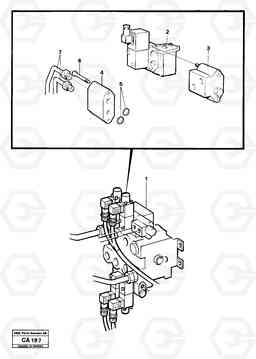 9979 Hydraulic valve loader unit 6300 6300, Volvo Construction Equipment