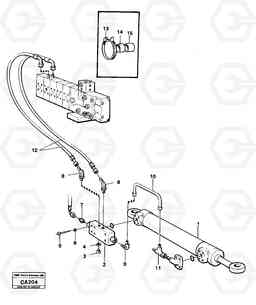 15961 Dual controls 6300 6300, Volvo Construction Equipment