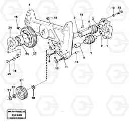 4916 Oil pump 6300 6300, Volvo Construction Equipment
