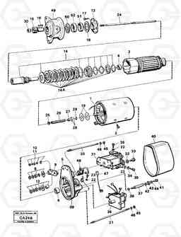 24969 Starter motor 6300 6300, Volvo Construction Equipment