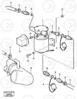 83245 Refuelling pump 6300 6300, Volvo Construction Equipment