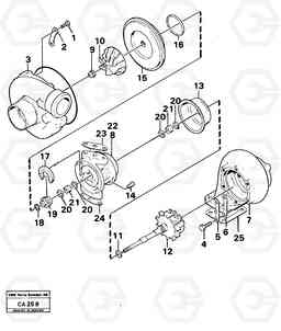 20920 Turbo charger 6300 6300, Volvo Construction Equipment